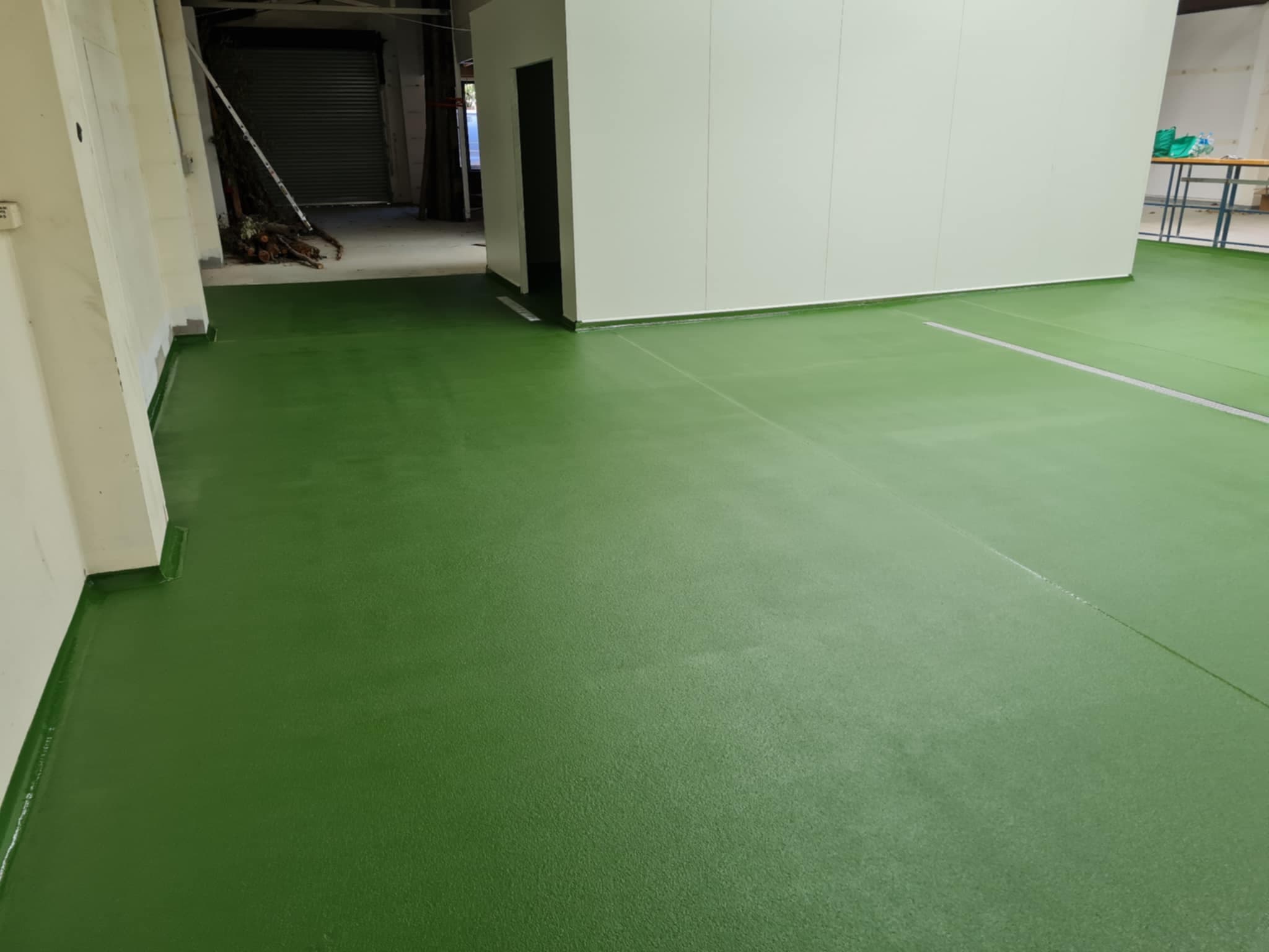 Commercial epoxy flooring Central Coast — job 1
