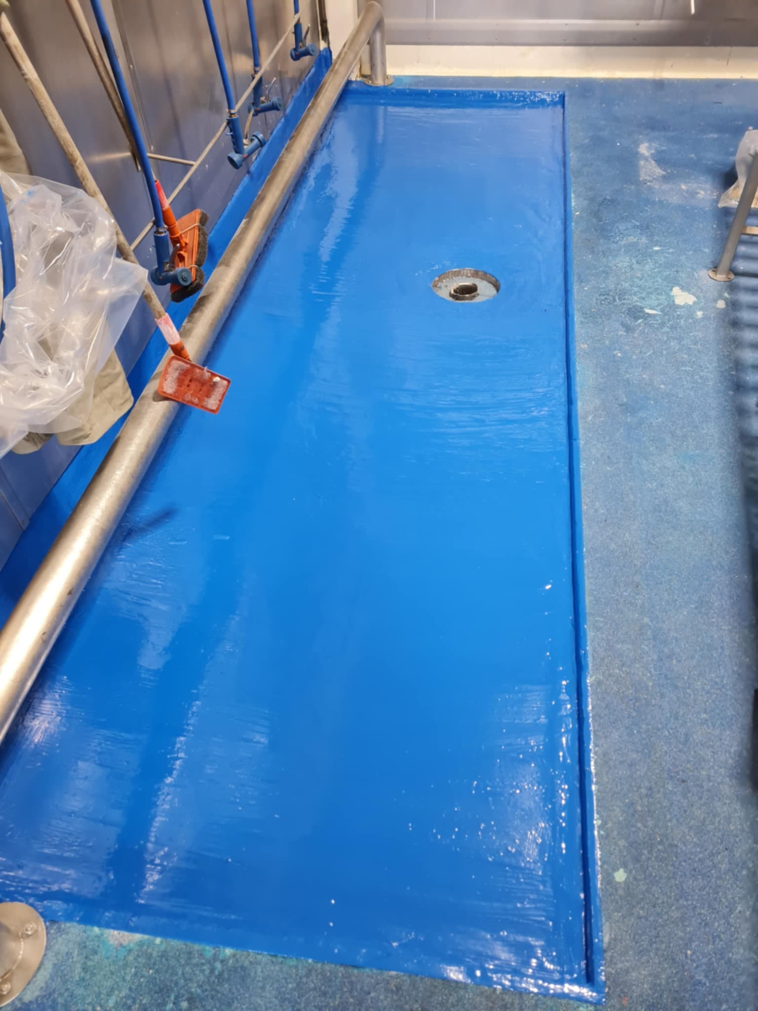 Commercial epoxy flooring Central Coast — job 19