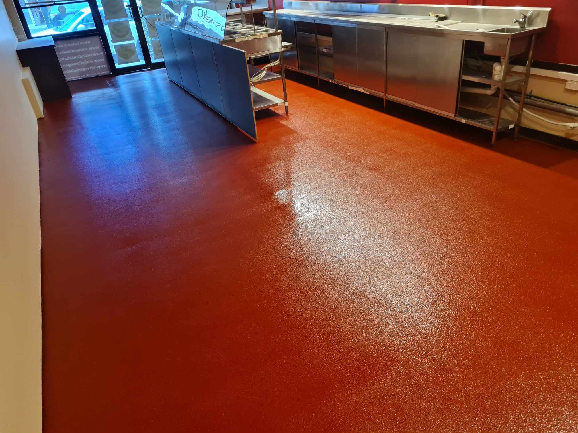 Commercial epoxy flooring Central Coast — job 9